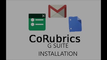 CoRubrics Add-on installation