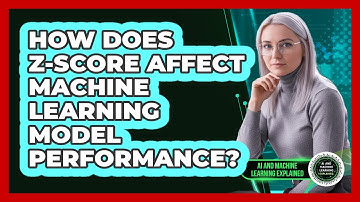 How Does Z-Score Affect Machine Learning Model Performance?
