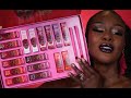 SWATCHING THE NEW JUVIAS PLACE REDS & BERRIES LIPSTICKS AND LIPGLOSSES 💋👄💄| Fumi Desalu-Vold