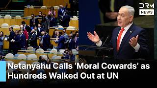 Hundreds of Delegations Walk Out of UN Hall as Netanyahu Takes Podium Amid Chants and Boos | AC1G