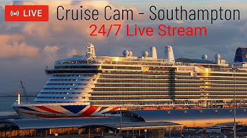 Cruise Cam - Southampton Cruise Ship Live Stream (24/7) Port of Southampton Ocean Terminal 46 Berth