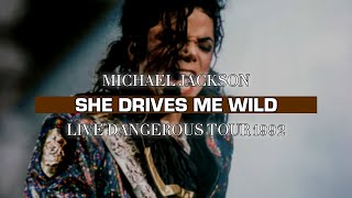 Michael Jackson - She Drives Me Wild (Live Dangerous Tour 1992 Edit) | Recharged