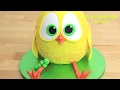 How to make a Funny Chick Cake with Surprise Inside by Cakes StepbyStep