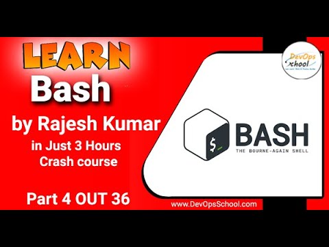 Видео: Bash Fundamental Tutorials in Just 3 Hours by Rajesh