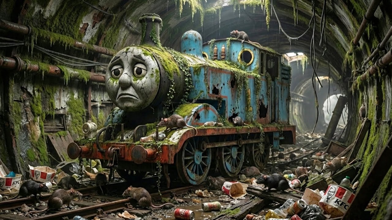 ASMR Car Restoration! I Found One of Thomas’ Friends, GORDON, in an Abandoned Tunnel | Thomas Train