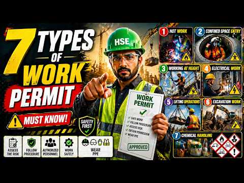 Work Permit Types Chart Types of Work Permit | 7 Types of Work Permit | Types of Work Permit in ...