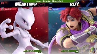 LBM2: KingDoji (Mewtwo) vs. Couch (Roy) Winners R1