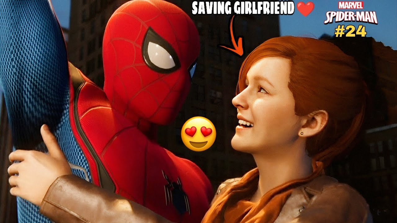 SPIDER-MAN SAVES MARY JANE FROM BAD GUYS  | MARVEL'S SPIDER-MAN #24