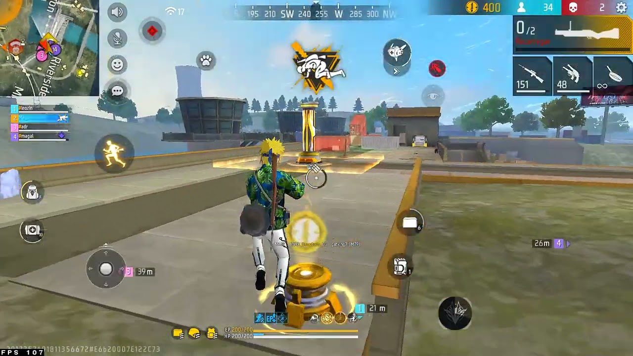 HIGHLIGHTS EM CAMPEONATO 👻❤️ EMULADOR FREE FIRE 🖥️