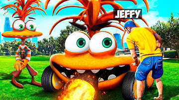Jeffy Steals INSIDE OUT 2 Supercars In GTA 5!