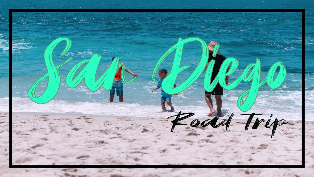 Family road trip from Phoenix to San Diego 4K