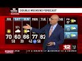 First Alert Forecast: A pleasant Friday (May 1)