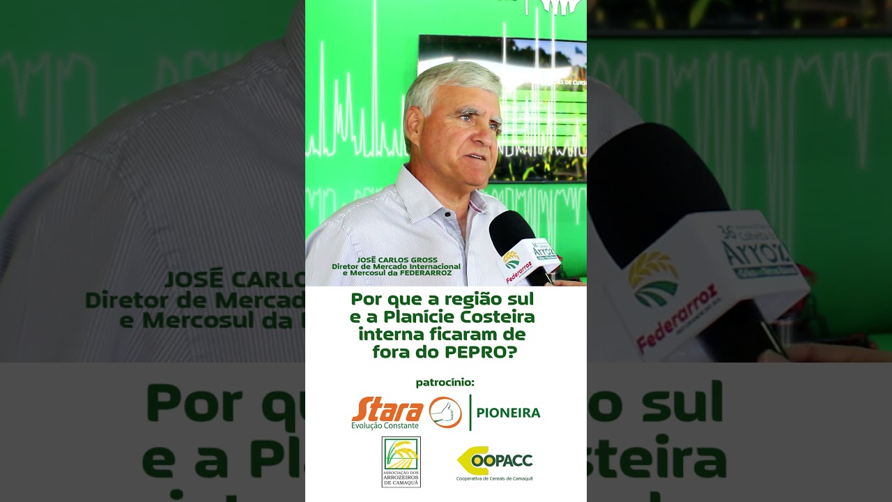 POR QUE A REGIÃO SUL E A PCI FICARAM DE FORA DO PEPRO?