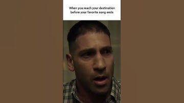 Thumbnail of When you reach your destination before your favorite song ends #shorts