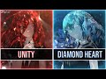 Switching vocals  unity x diamond heart  alan walker walker the neptune vii