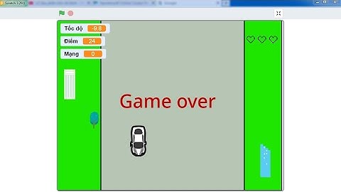 Cách lập trình game đua xe trên Scratch dễ dàng