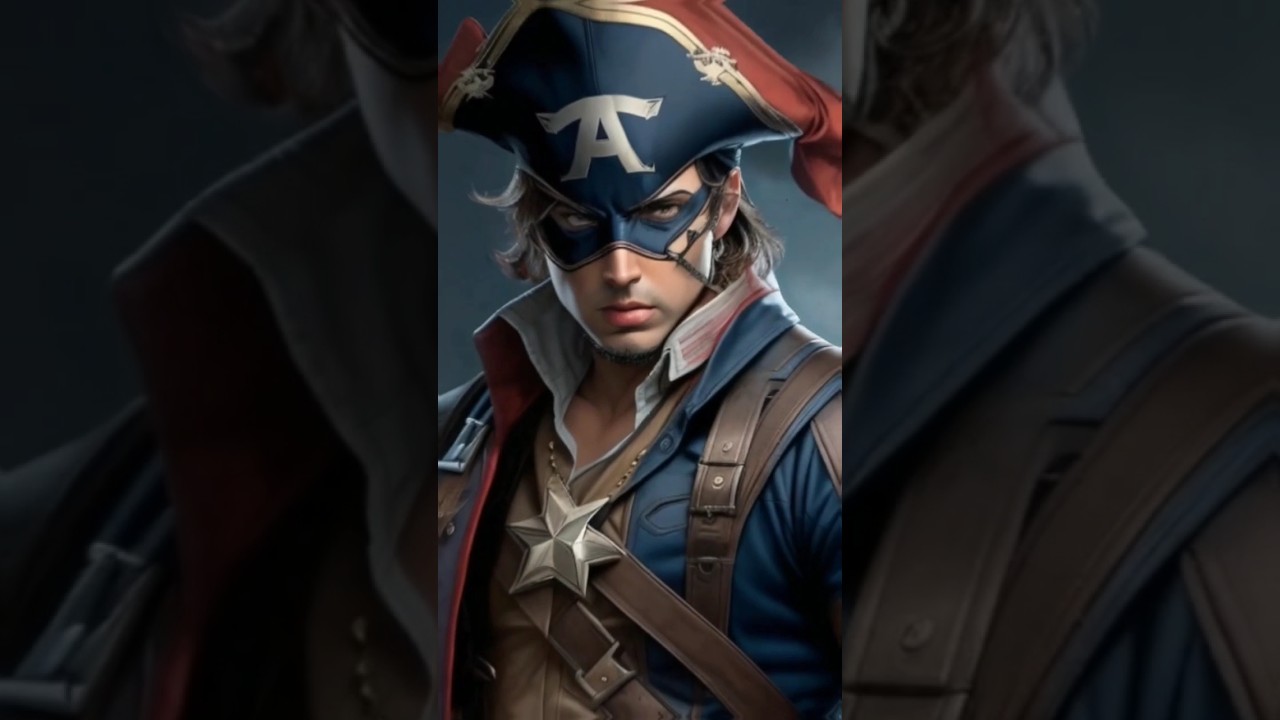 Superheroes but bicome a pirate🔥 All Characters 