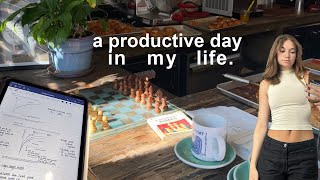 A Productive Day in my Life in Uni (study and work with me)