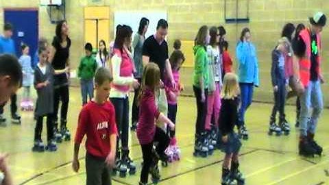 THE BEST CHA CHA SLIDE ON ROLLER SKATES YET