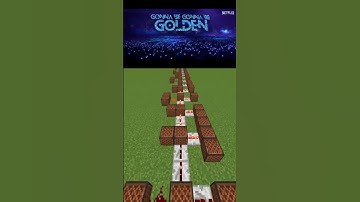 Golden | Minecraft Note Block Cover!