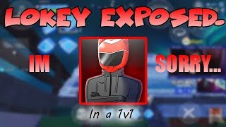 LOKEY EXPOSED. Im Sorry.. (We did a 1v1 in Fortnite)