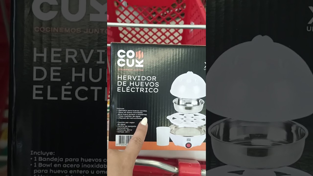 Lo nuevo del D1 🛒🏪 Hervidor de huevos eléctrico 🥚🍳 #D1