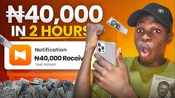 I Made 40,000 naira in 3 hours on this Legit app! Make Money Online In Nigeria 2025