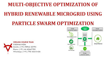 MULTI OBJECTIVE OPTIMIZATION OF HYBRID RENEWABLE MICROGRID USING PARTICLE SWARM OPTIMIZATION