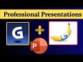 How Nano Banana and Gamma AI Turn Simple Prompts into Beautiful Slides & Web pages