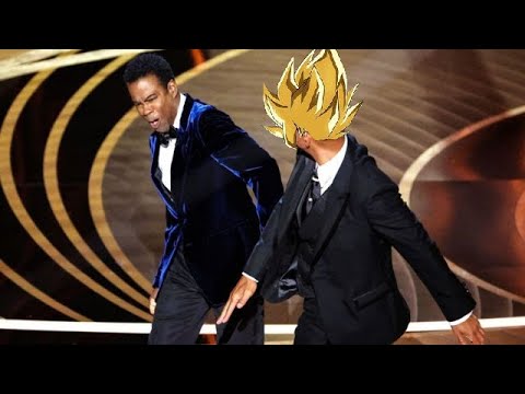 Will Smith cachetea a Chris Rock, PERO ES GOKU