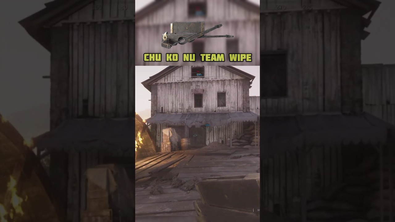 Chu Ko Nu fast clutch Hunt Showdown | Wiping team on console  