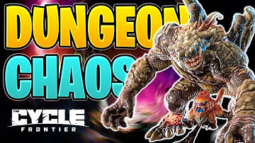 I Attempted a Solo Dungeon and it was Pure Chaos | Challenge Accepted | The Cycle Frontier