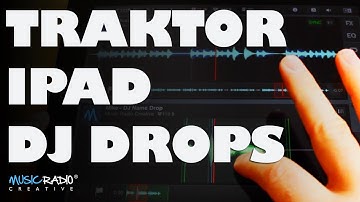 Traktor iPad Tutorial (How To Sync, Scratch & Mix DJ Drops)