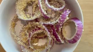 今天做点小吃：油炸洋葱圈和油炸土豆片Brenda‘s Simple Appetizer: Fried Onion Rings \& Fried Potatoes