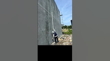 Nghiệm thu tường sau khi tô trát #xaydung #construction #viral #shorts