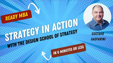 Strategy Management -  Using the Design School of Strategy (Video #17)