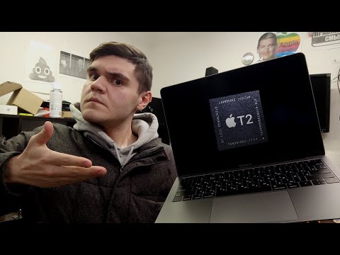 Macbook A1932 (Air 2018) не включается / Моя война с T2