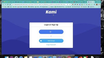 How to Use Kami with Google Drive to Edit a PDF File