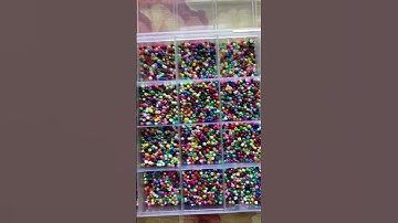 Guess how long it took to sort out all the beads? #seedbeadsjewelry #womensfashion #smallbusiness