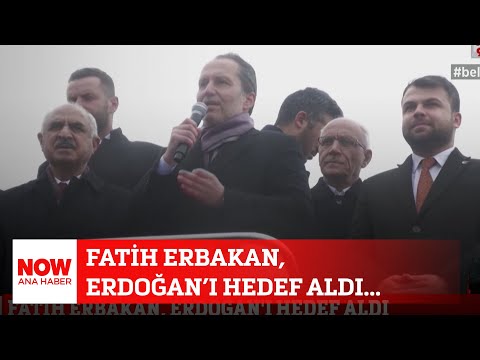 Fatih Erbakan, Erdoğan’ı hedef aldı... 22 Mart 2024 Selçuk Tepeli ile NOW Ana Haber