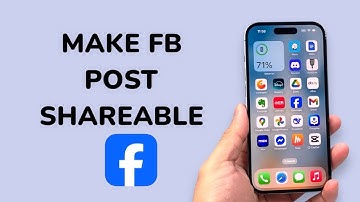 How To Make a Facebook Post Shareable