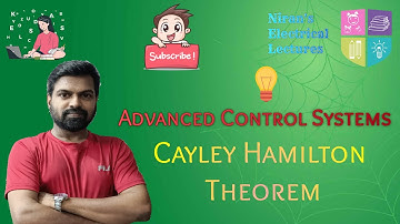Cayley Hamilton Theorem | Advanced Control Systems