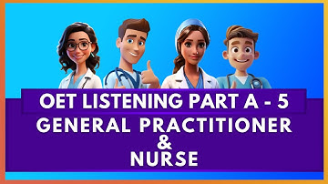 OET LISTENING TEST PART A SAMPLE - 5 | MIHIRAA