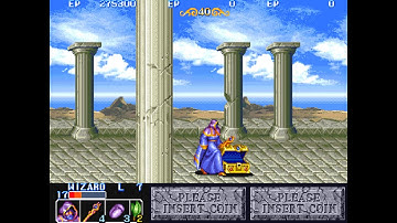 1CC The King of Dragons (Arcade) - [Wizard - Default Difficulty]