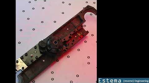 3D Scanning of CNC Toolchanger ATC with Creaform HandyScan 700