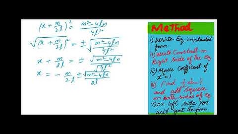 10th Class Maths,Ch#1,Ex 1.1,Q#3- Lecture # 3-Solution of Quadratic Equations by Completing |Urdu|