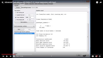 Weka 11 time series homework