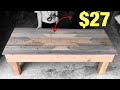 How To Build A Coffee Table