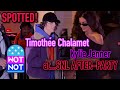 Timothée Chalamet &amp; Kylie Jenner SNL After Party