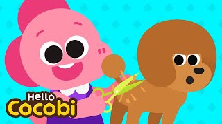 Pet Groomer Song | Animal Nursery Rhymes | Job Songs for Kids | Hello Cocobi